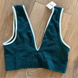 Anthropologie Teal Bra